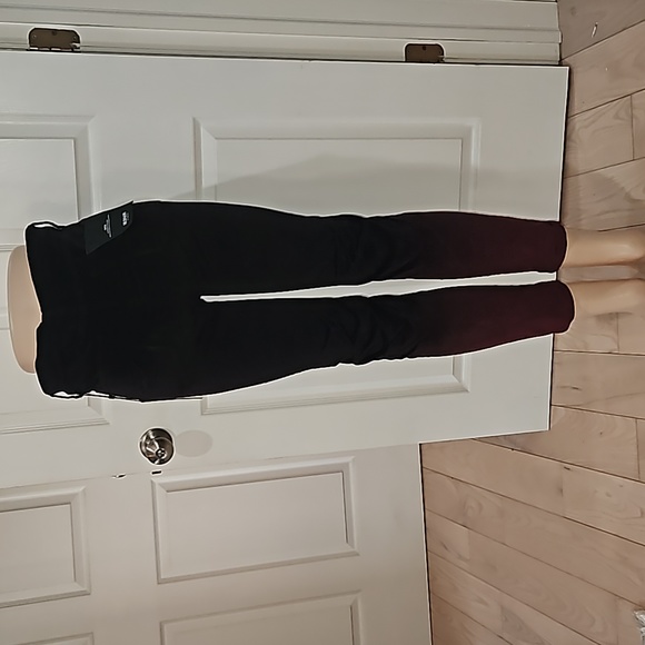 HUDSON LOS ANGELES NICO OMBRE WOMEN MID RISE ANKLE SUPER SKINNY PANS SIZE 27 - Picture 5 of 11